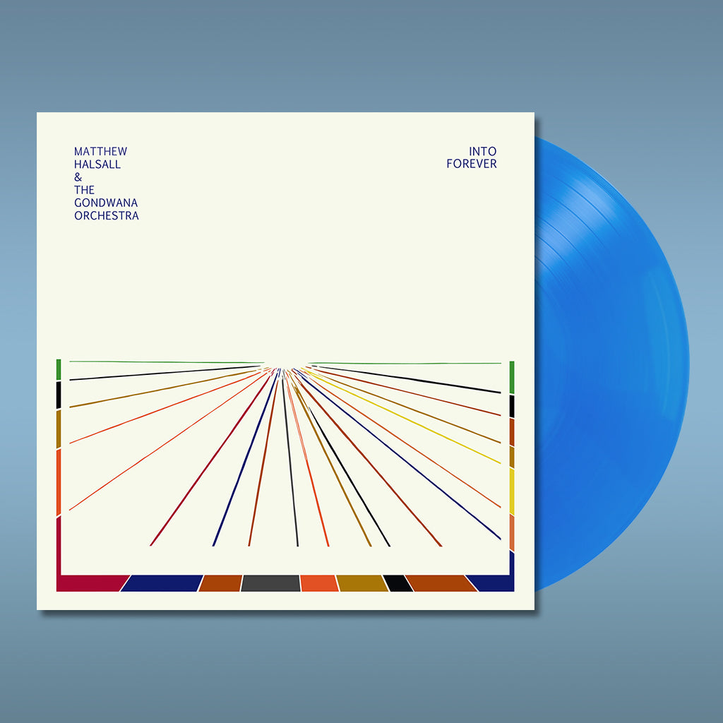 MATTHEW HALSALL & THE GONDWANA ORCHESTRA - Into Forever (2023 Reissue) - LP - Transparent Blue Vinyl