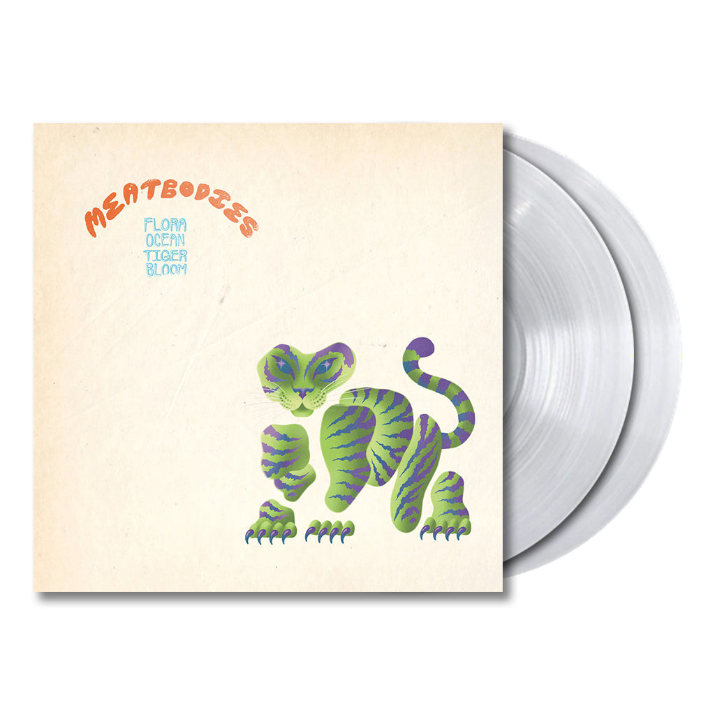 MEATBODIES - Flora Ocean Tiger Bloom - 2LP - Clear Vinyl [MAR 8]