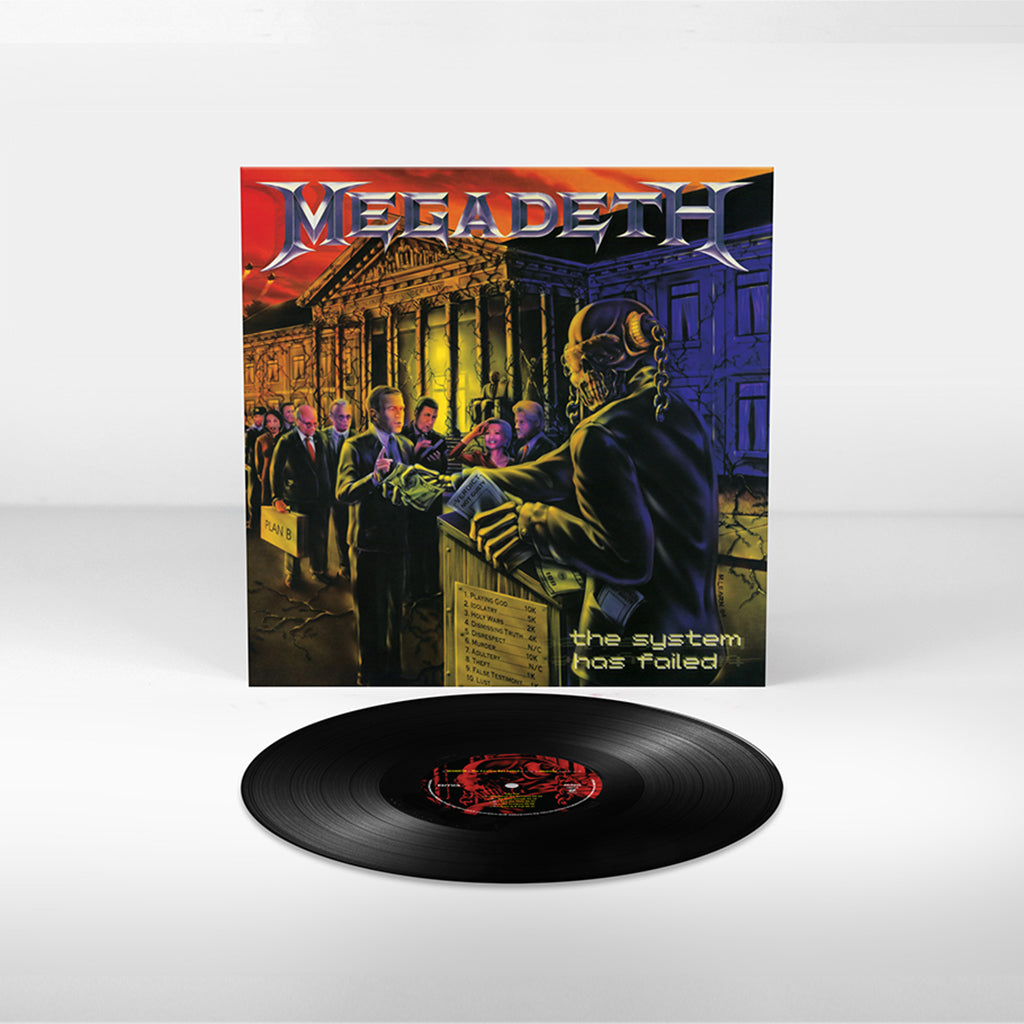 MEGADETH – The System Has Failed (Repress) - LP - 180g Black Vinyl