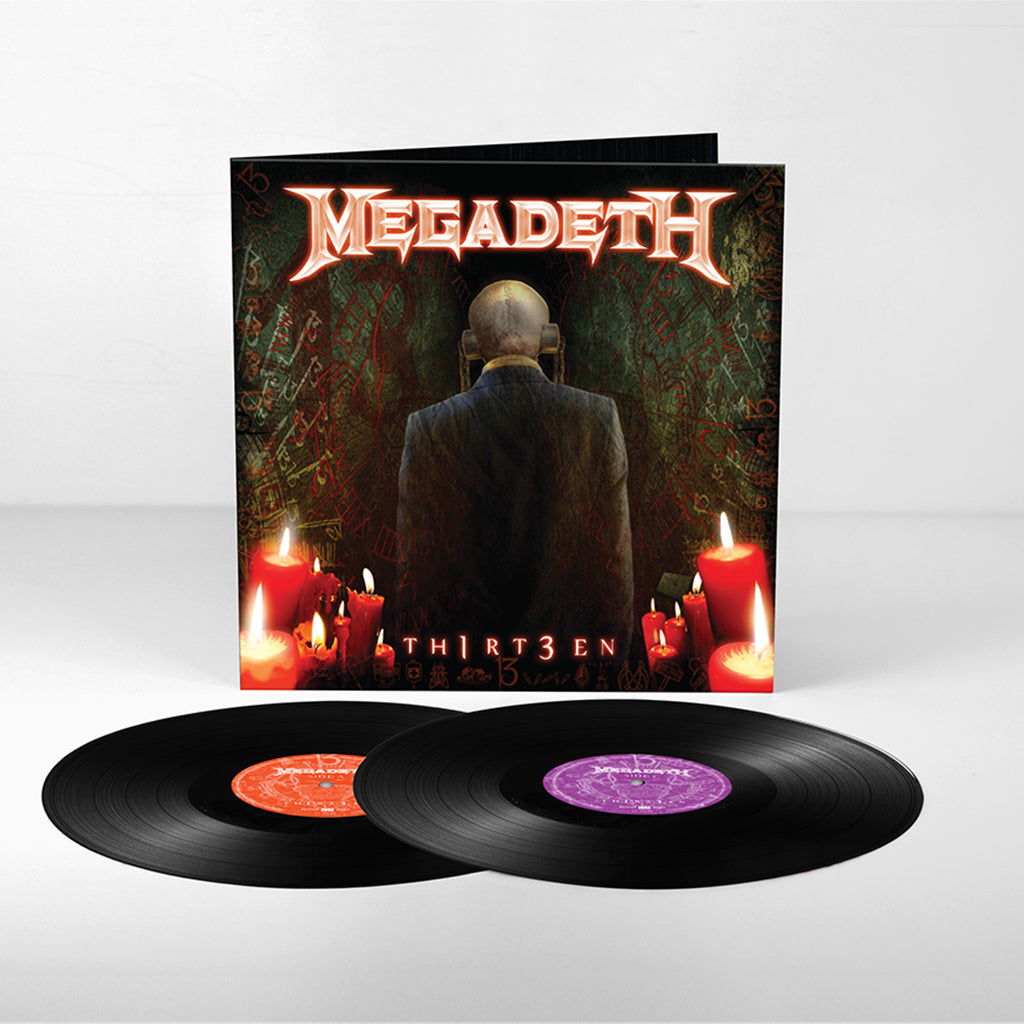 MEGADETH – Th1rt3en (Repress) - 2LP - Gatefold 180g Black Vinyl [JAN 30]