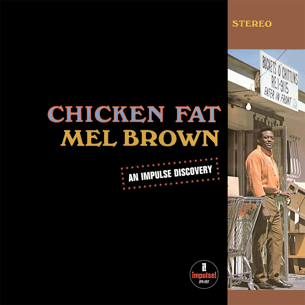 MEL BROWN - Chicken Fat (2024 Jackpot Records Reissue) - LP - Orange Vinyl [MAY 10]