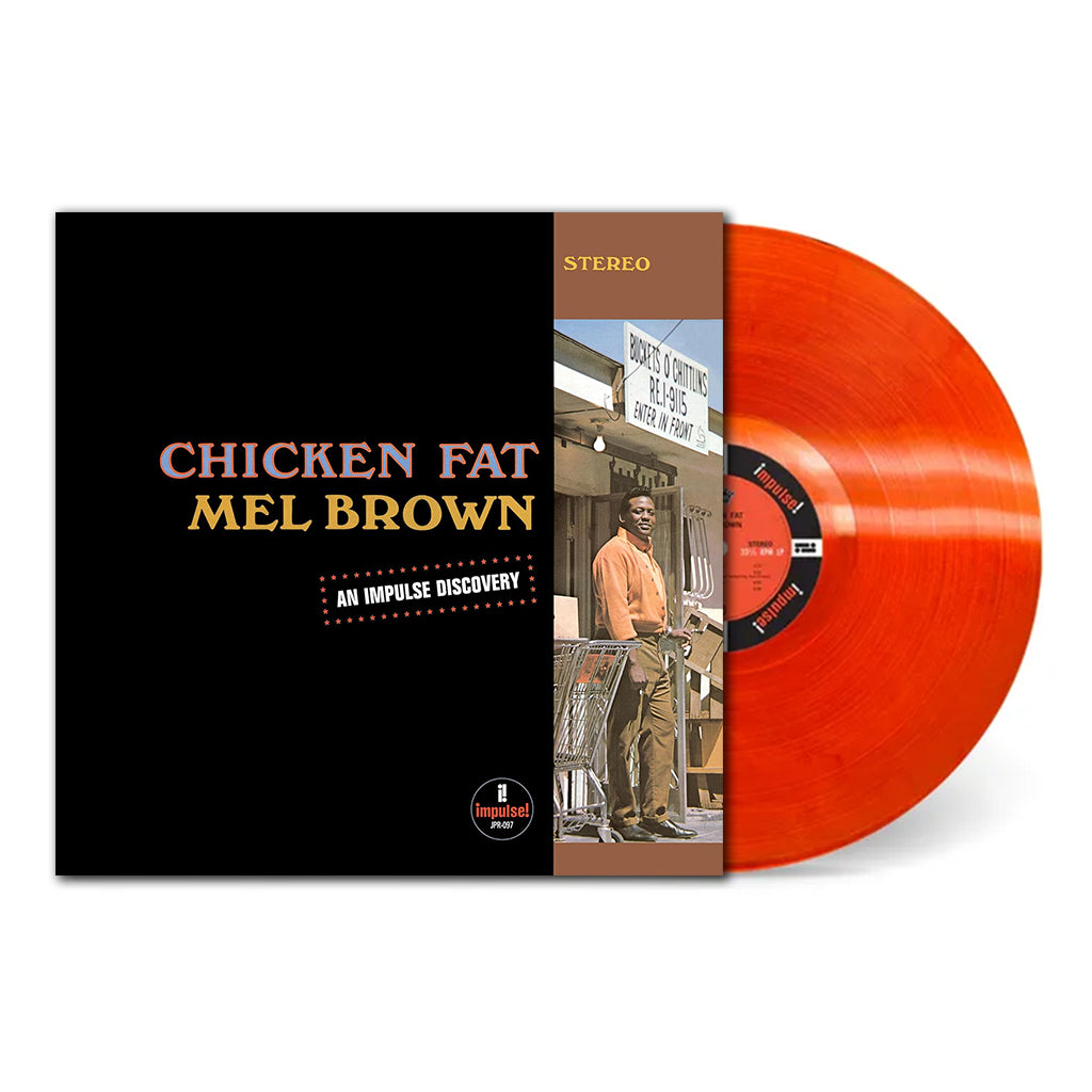 MEL BROWN - Chicken Fat (2024 Jackpot Records Reissue) - LP - Orange Vinyl