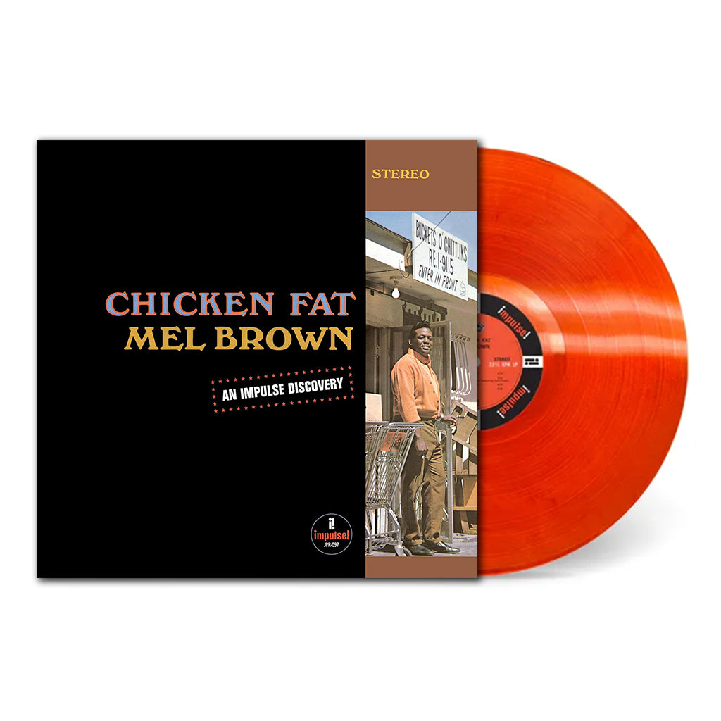MEL BROWN - Chicken Fat (2024 Jackpot Records Reissue) - LP - Orange Vinyl [MAY 10]