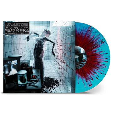MÉLANCOLIA - random.access.misery - LP - Transparent Turquoise with Red and Black Splatter Vinyl [AUG 29]