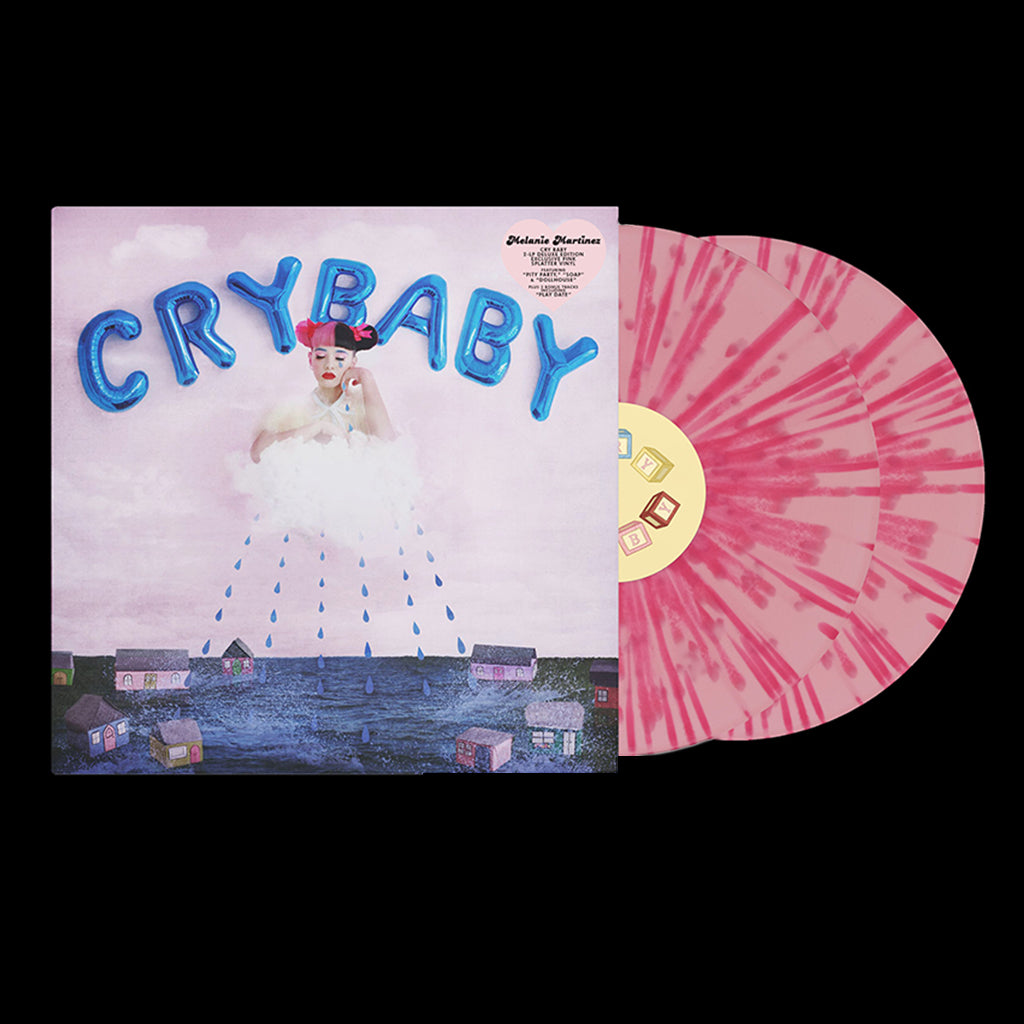 MELANIE MARTINEZ - Cry Baby (Deluxe Edition) - 2LP - Pink Splatter Vinyl