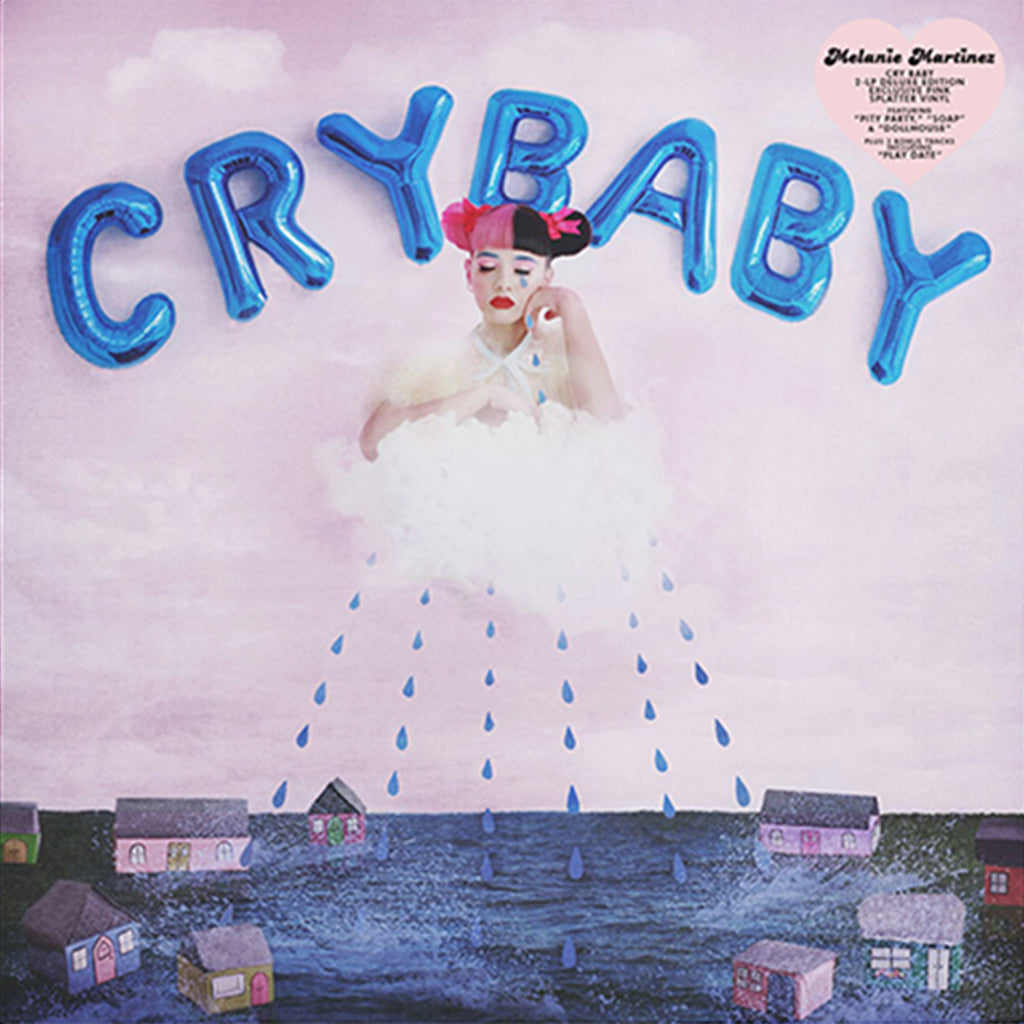 MELANIE MARTINEZ - Cry Baby (Deluxe Edition) - 2LP - Pink Splatter Vinyl