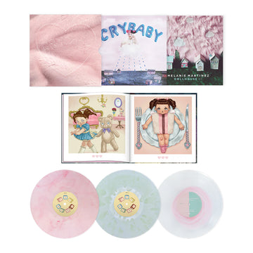 MELANIE MARTINEZ - Cry Baby (10th Anniversary Edition + Dollhouse EP) - 3LP - Cloudy Pink / Coke Bottle Clear / Bubble Gum Clear Vinyl Box Set [SEP 26]