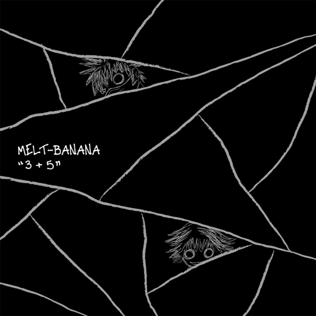 MELT-BANANA - 3 + 5 - LP - Metallic Silver Vinyl