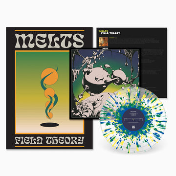 MELTS - Field Theory (with A2 Poster) - LP - Deluxe 180g Clear with Yellow, Green and Blue Splatter Vinyl