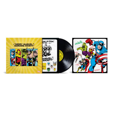 Various Artists - Merry  Marvel Marching Society - 1LP - Black Vinyl  [RSD Black Friday 2024]
