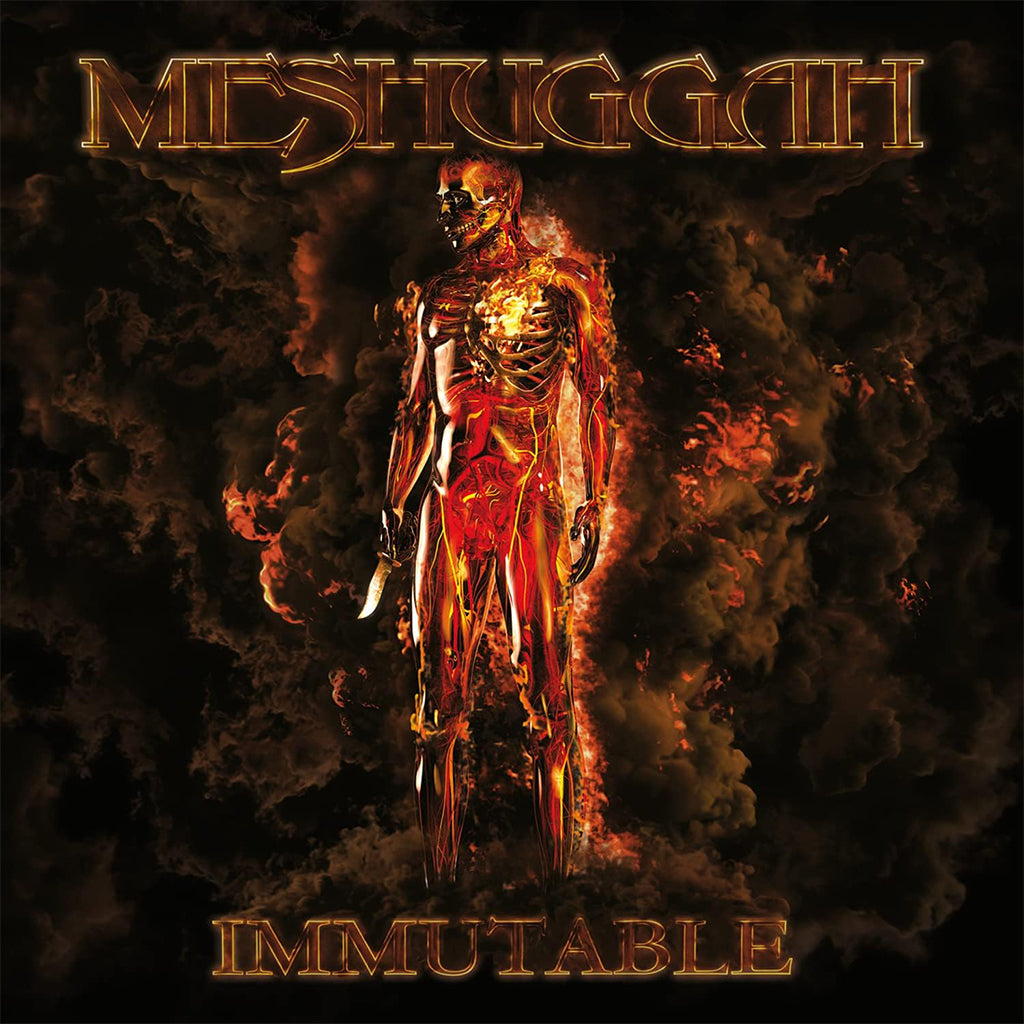 MESHUGGAH - Immutable (2023 Repress) - 2LP - Orange with Black Circle Colour Vinyl [JUL 28]