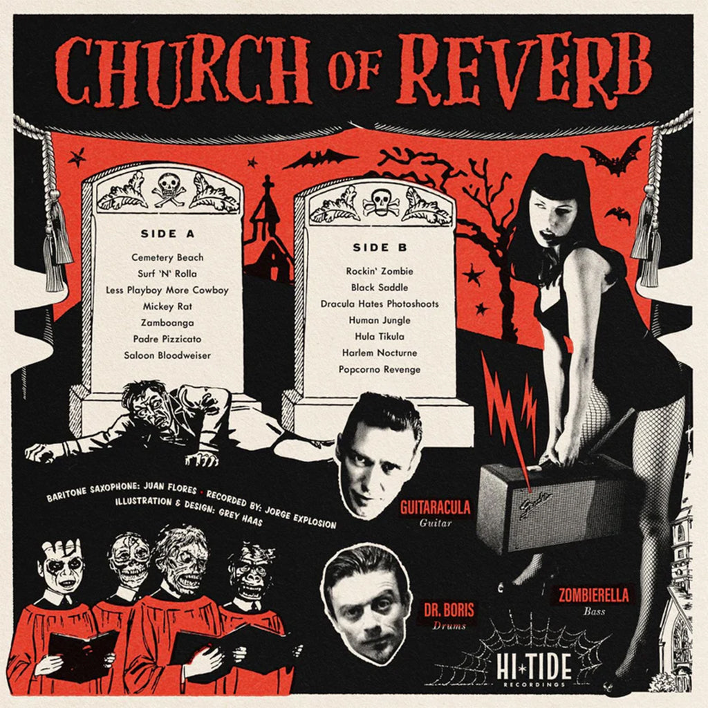 MESSER CHUPS - Church of Reverb (10-Year Anniversary Reissue) - LP - Bone Coloured Vinyl