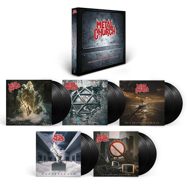 METAL CHURCH - Reforged: The Remastered Collection (1999 - 2013) - 10 x LP - Black Vinyl Box Set [JUL 18]