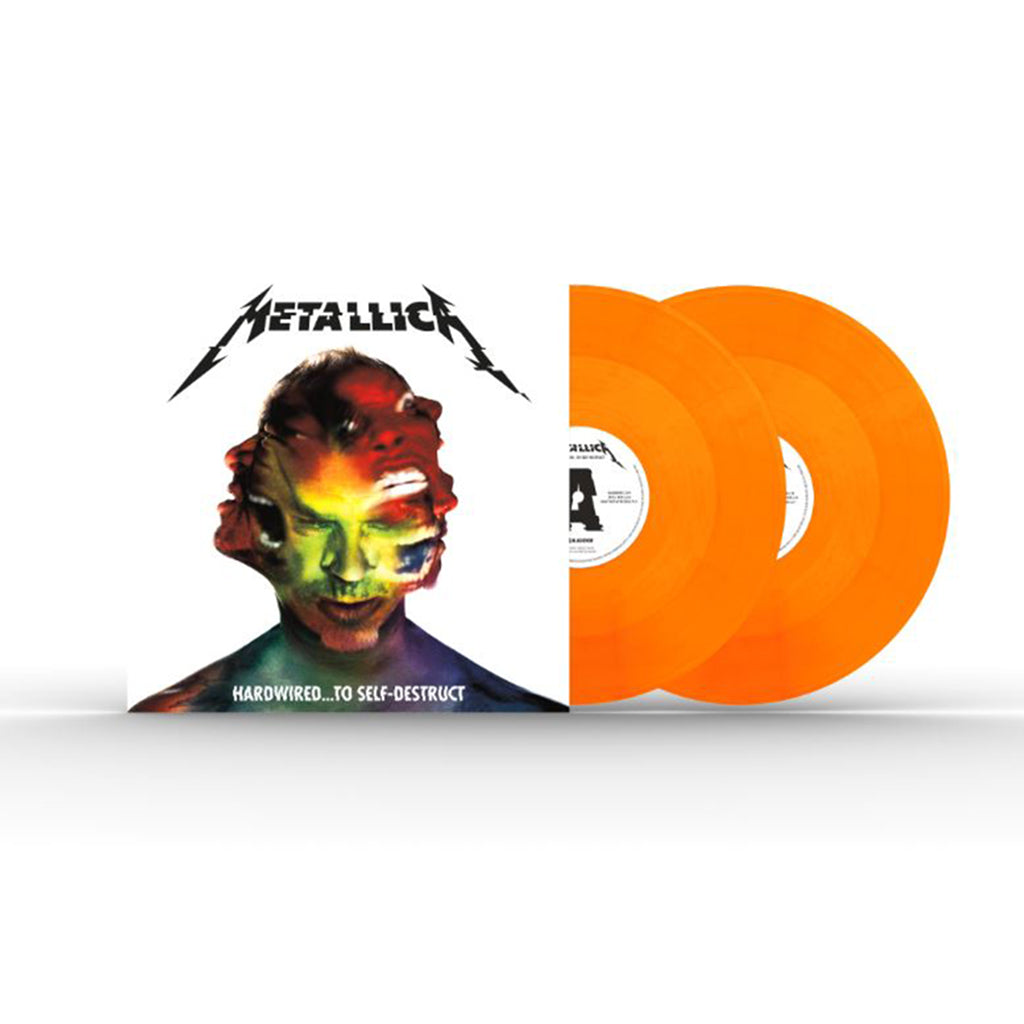 METALLICA - Hardwired…To Self-Destruct  (2024 Reissue) - 2LP - 'Flame Orange’ Coloured Vinyl