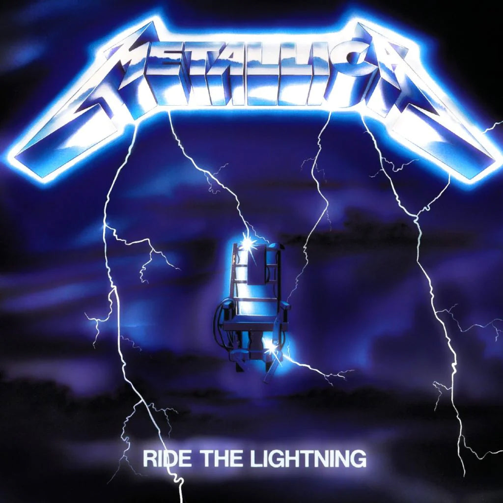 METALLICA - Ride The Lightning (2023 Reissue) - LP - Electric Blue Coloured Vinyl