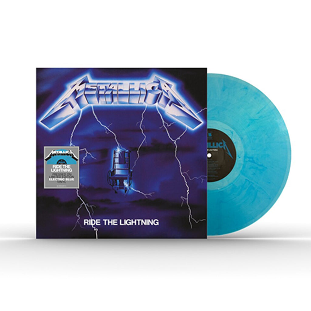 METALLICA - Ride The Lightning (2023 Reissue) - LP - Electric Blue Coloured Vinyl