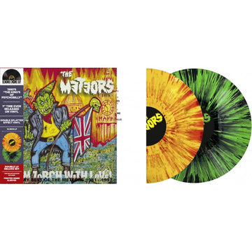 The Meteors - From Zorch with Love: The Very Best of the Meteors 1981-1997 - 2LP - Red/Yellow Splatter & Green/Black Splatter  [Record Store Day 2026]