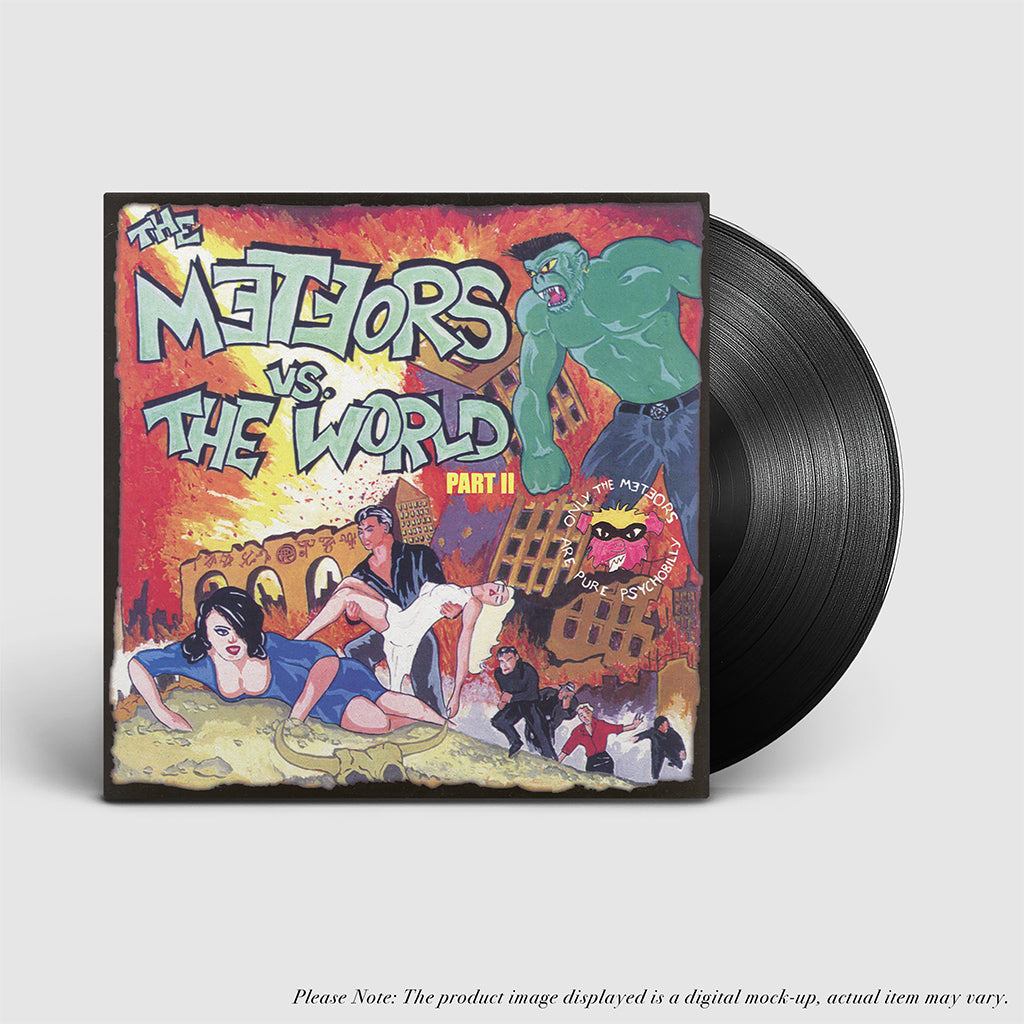 THE METEORS - The Meteors Vs. The World Part II (Reissue) - LP - Black Vinyl [AUG 22]
