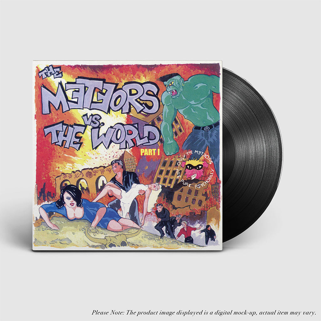 THE METEORS - The Meteors Vs. The World Part I (Reissue) - LP - Black Vinyl [AUG 22]