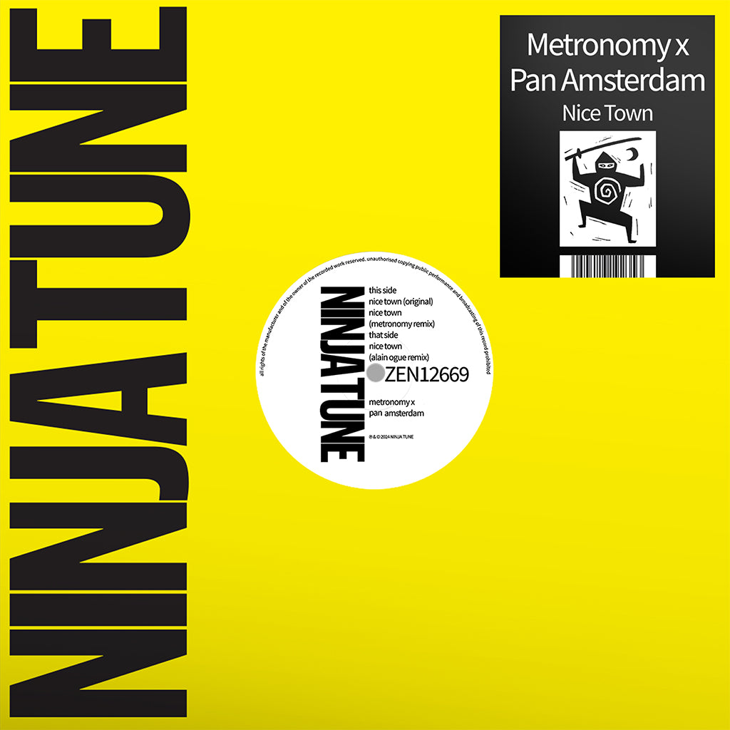 METRONOMY X PAN AMSTERDAM - Nice Town - 12'' - Vinyl