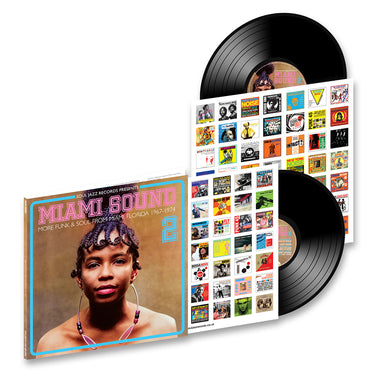 VARIOUS - Miami Sound 2: More Funk and Soul From Miami, Florida 1967-74 - 2LP - Black Vinyl