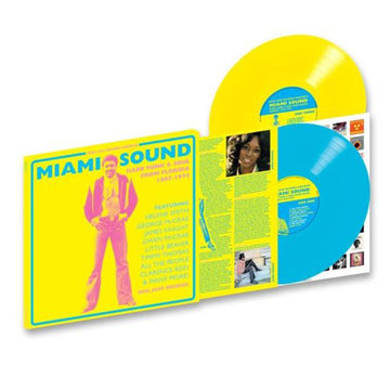 VARIOUS / SOUL JAZZ RECORDS PRESENTS - Miami Sound: Rare Funk And Soul From Florida 1967-74 (Remastered) - 2LP - Yellow / Blue Vinyl