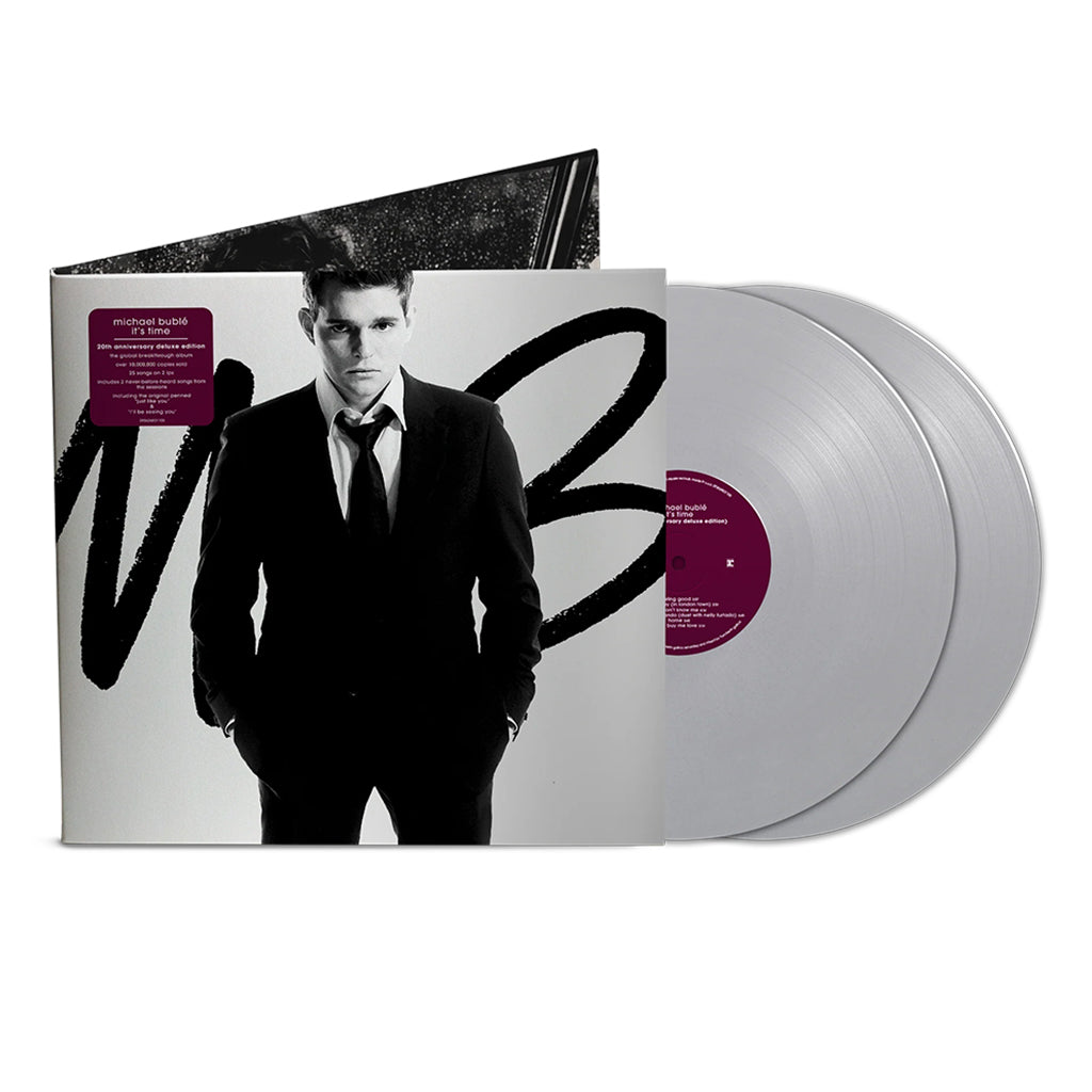 MICHAEL BUBLÉ - It's Time (20th Anniversary Deluxe Edition) - 2LP - Gatefold Silver Vinyl [OCT 10]