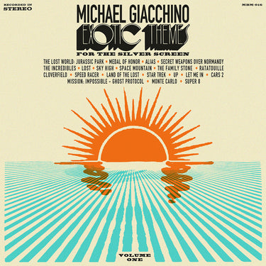 MICHAEL GIACCHINO - Exotic Themes From The Silver Screen - Volume One - 2LP - Tropical Cocktail Colour Vinyl