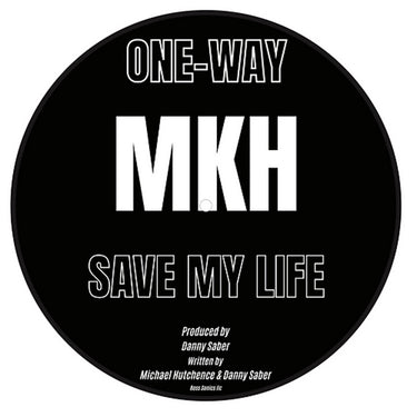 MICHAEL HUTCHENCE - One Way / Save My Life - 10'' - Red Picture Disc Vinyl