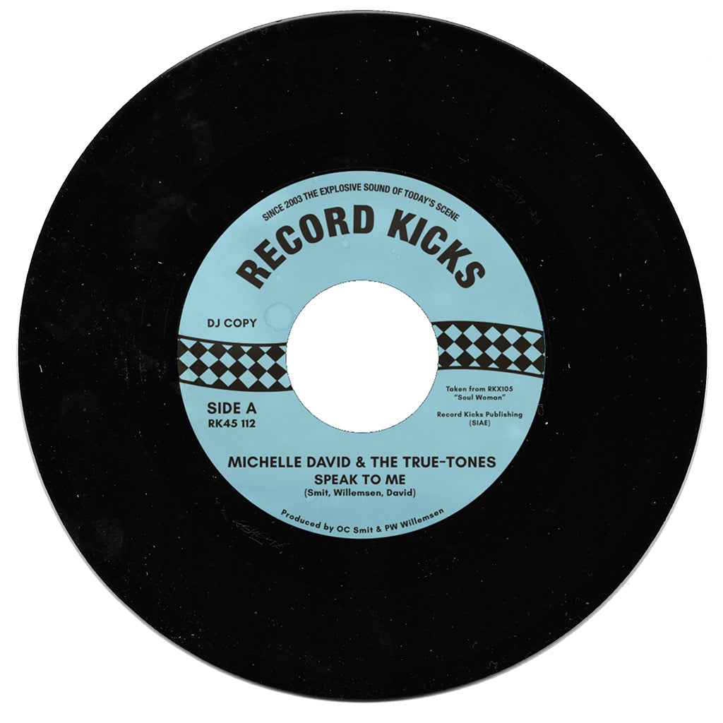 MICHELLE DAVID & THE TRUE-TONES - Speak To Me / Running - 7'' - Black Vinyl [DEC 12]