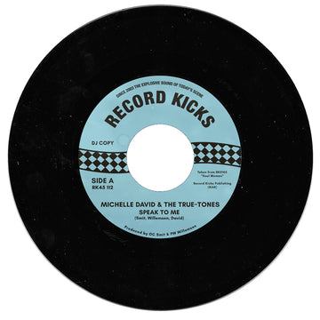 MICHELLE DAVID & THE TRUE-TONES - Speak To Me / Running - 7'' - Black Vinyl [DEC 12]