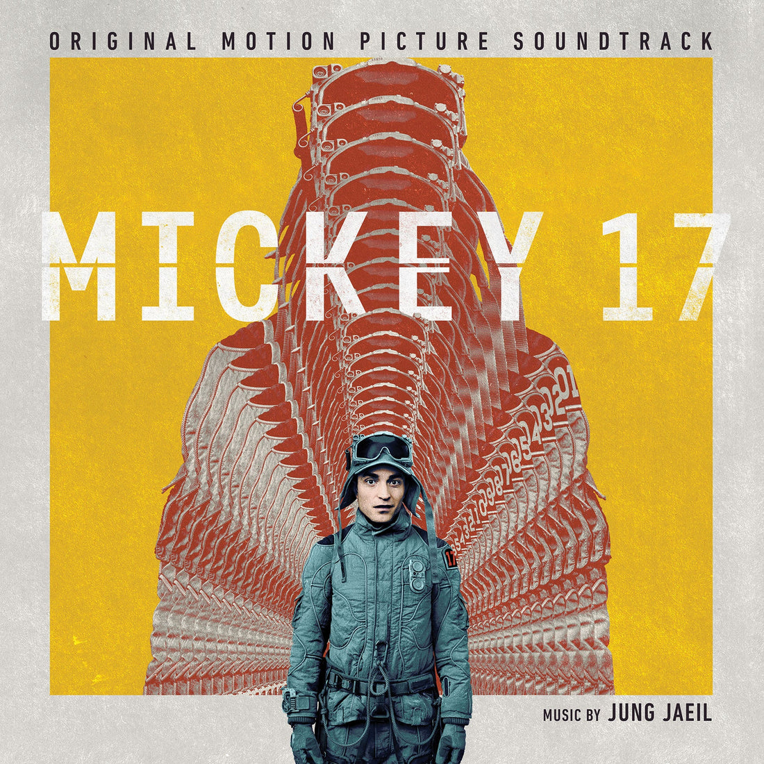 JUNG JAEIL - Mickey 17 (Original Soundtrack) - LP - "Fire Hand Pour" Coloured Vinyl
