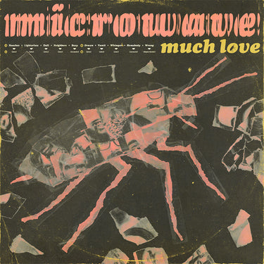 MICROWAVE - Much Love (10 year Anniversary Edition) - 2LP - Clear Pink Swirl Vinyl