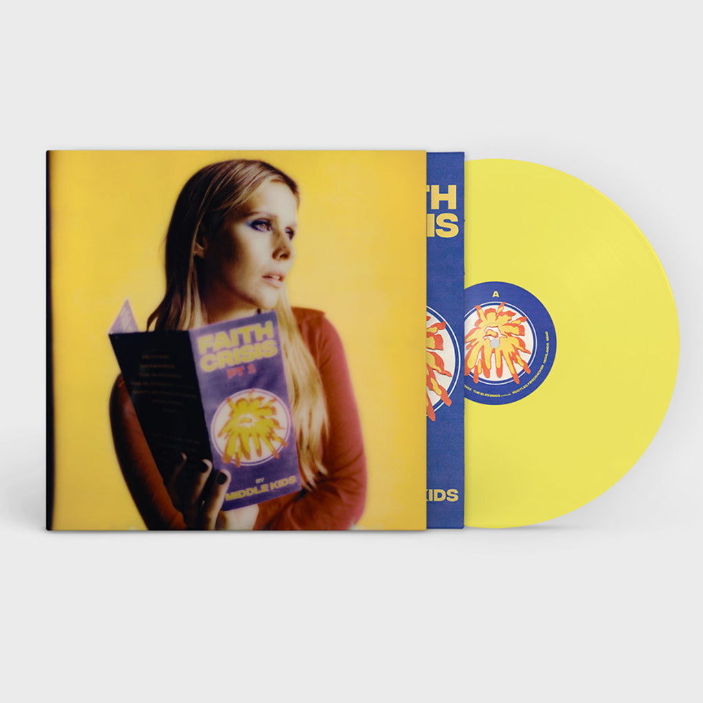 MIDDLE KIDS - Faith Crisis Pt 1 - LP - Transparent Yellow Vinyl