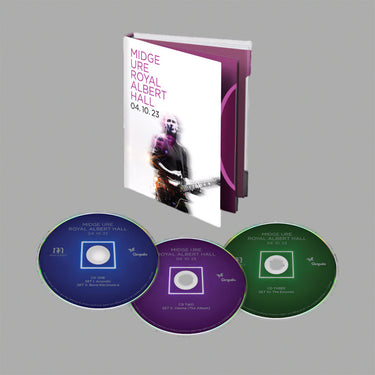 MIDGE URE - Live At The Royal Albert Hall 04.10.23 - 3CD Mediabook [NOV 8]