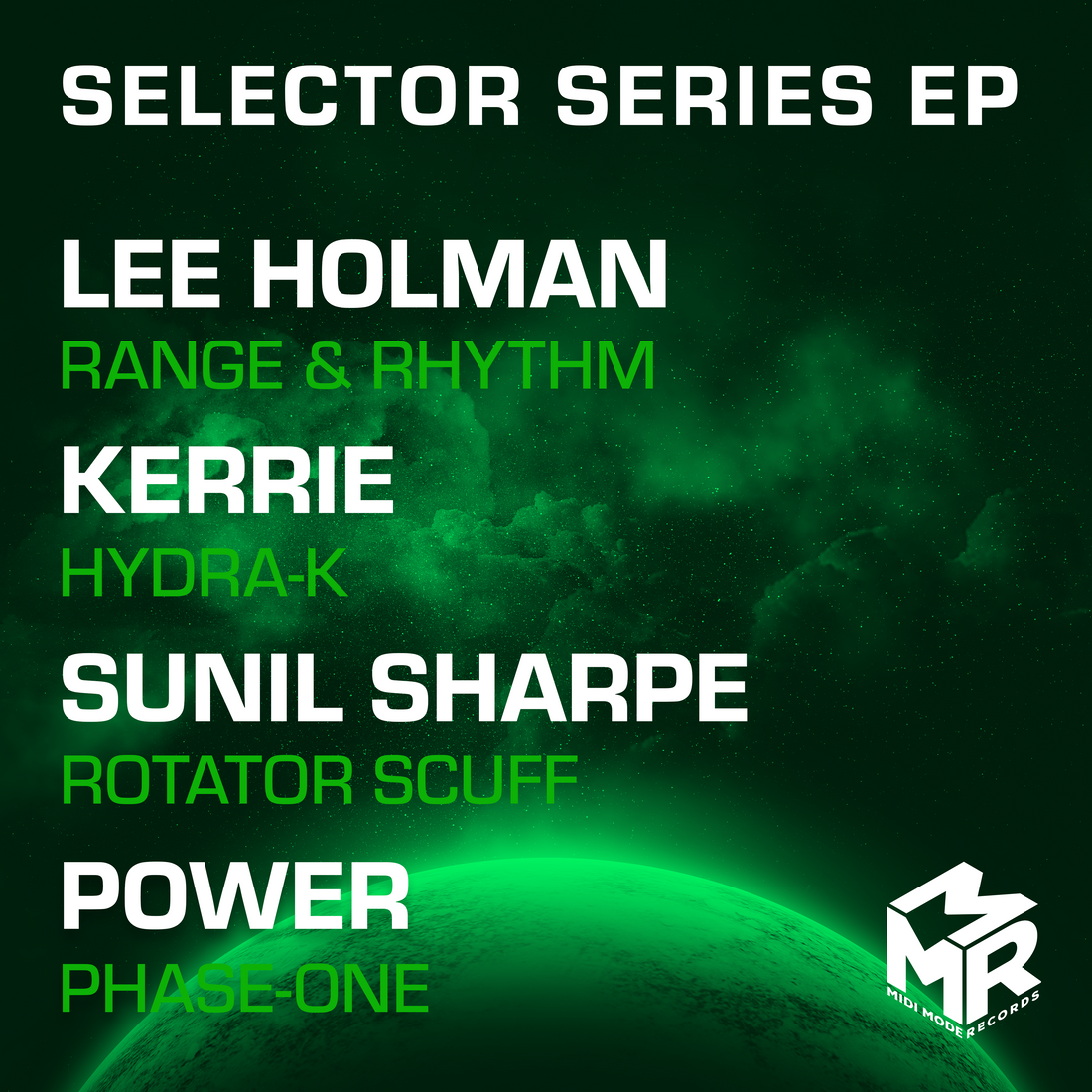 VARIOUS - Selector Series EP - Vol. 1 - 12'' - Green Marble Vinyl [APR 25]