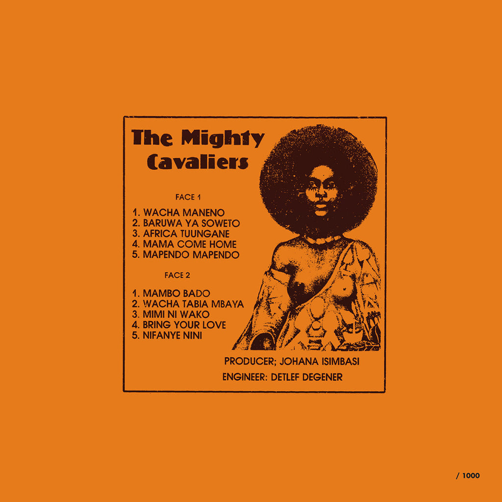 THE MIGHTY CAVALIERS - Mapendo (2023 Reissue) - LP - Gatefold Vinyl