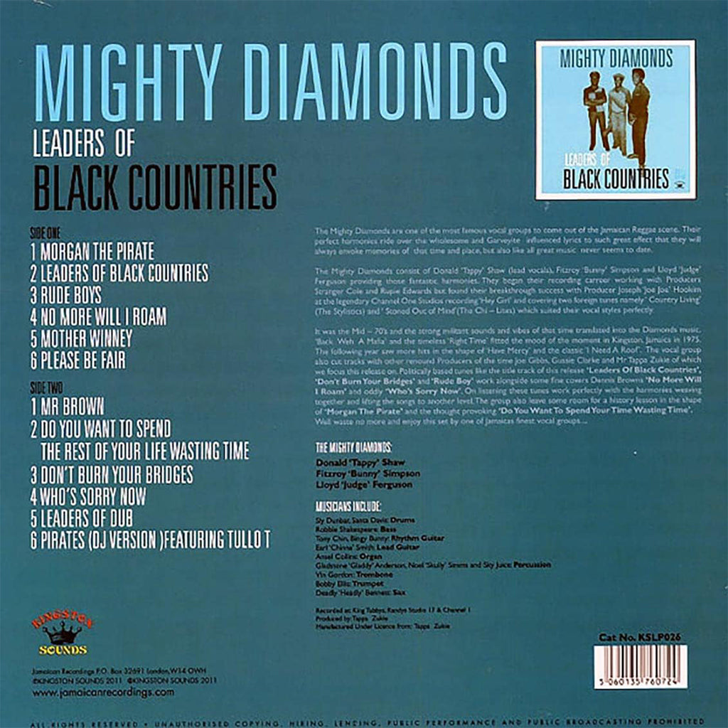 MIGHTY DIAMONDS - Leaders Of Black Countries (Reissue) - LP - Vinyl [SEP 12]