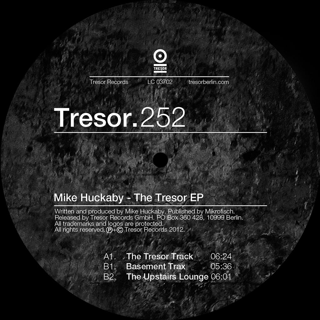 MIKE HUCKABY - The Tresor EP - 12'' - Vinyl [SEP 15]