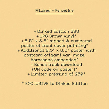MILDRED - Fenceline - LP - Vinyl