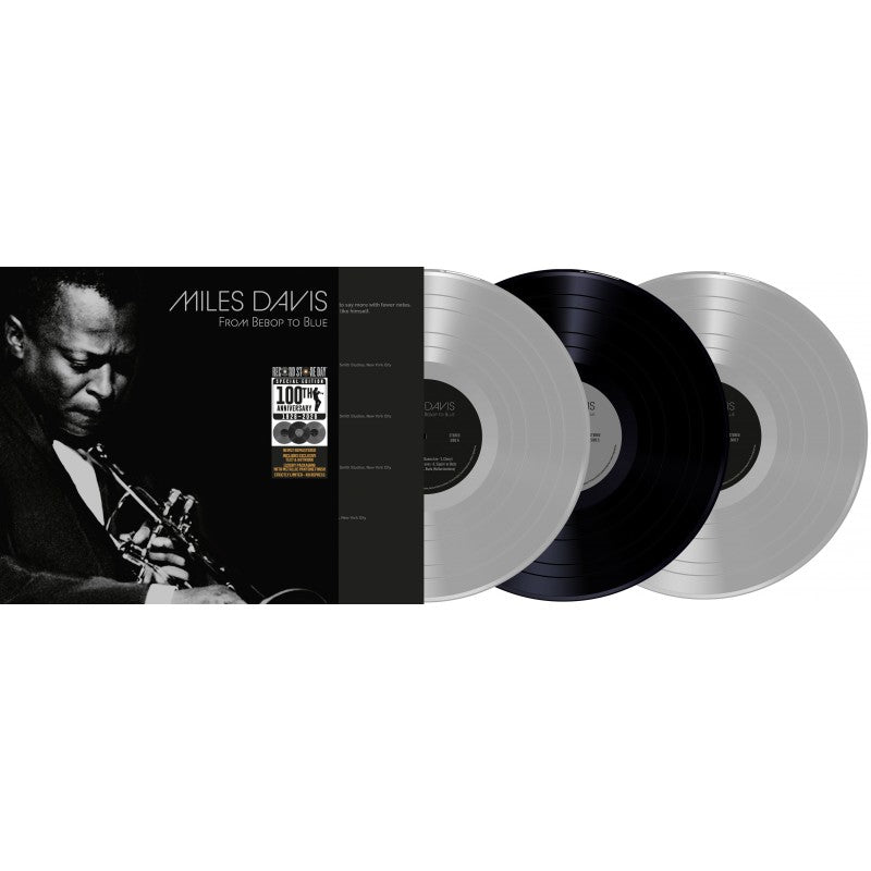 Miles Davis - From Bebop To Blue - 3LP - 2 Pantone Silver Metalic & 1 Black Vinyl  [Record Store Day 2026]