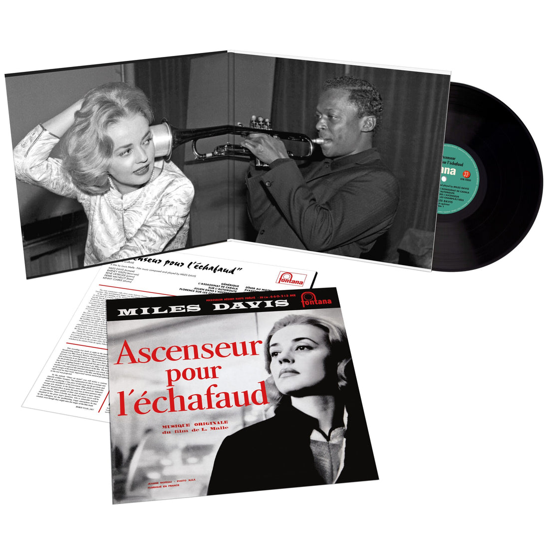MILES DAVIS - Ascenseur Pour L'échafaud - OST(2023 Reissue) - LP - 180g Vinyl