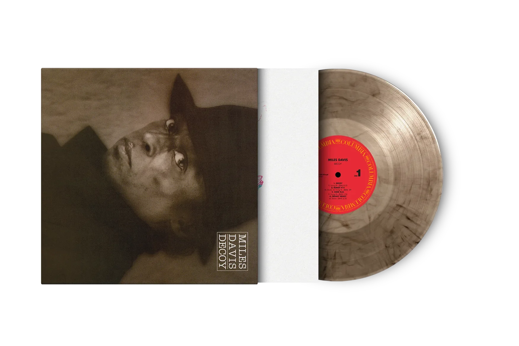 MILES DAVIS - Decoy (40th Anniversary Edition) - LP - Deluxe 180g Smokey Coloured Vinyl [JUL 19]