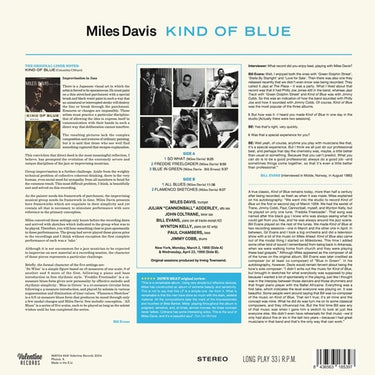 MILES DAVIS - Kind Of Blue (Valentine Records Reissue with New Cover Art) - LP - 180g Vinyl