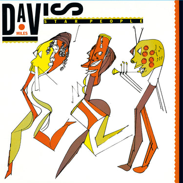 MILES DAVIS - Star People (Reissue) - LP - 180g Orange and White Marbled Vinyl