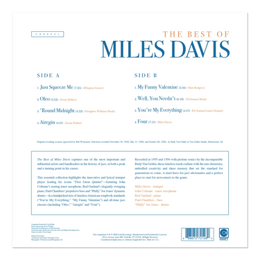 MILES DAVIS - The Best Of Miles Davis - LP - Vinyl [MAR 13]