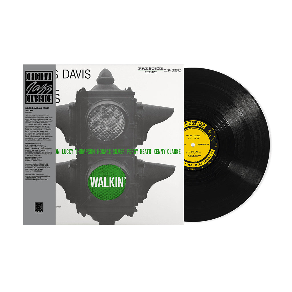 MILES DAVIS ALL STARS - Walkin' (Original Jazz Classics Series) - LP - Deluxe 180g Vinyl