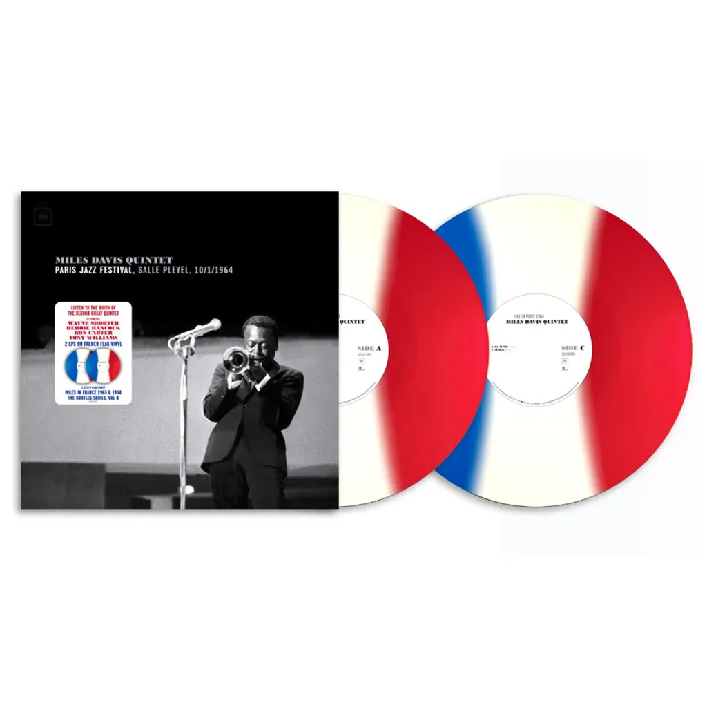 MILES DAVIS QUINTET - Paris Jazz Festival, Salle Playel 10/1/1964 - 2LP - French Tri-Colour Vinyl [NOV 8]
