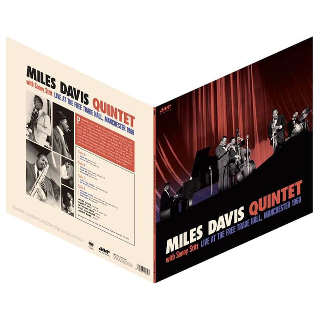 MILES DAVIS QUINTET WITH SONNY STITT - Live At The Free Trade Hall, Manchester 1960 - 2LP - 180g Vinyl