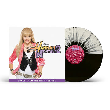 HANNAH MONTANA / MILEY CYRUS - Hannah Montana 2 (Original TV Series Soundtrack) [Reissue] - LP - Stylized Black & White Colour Vinyl [MAR 20]